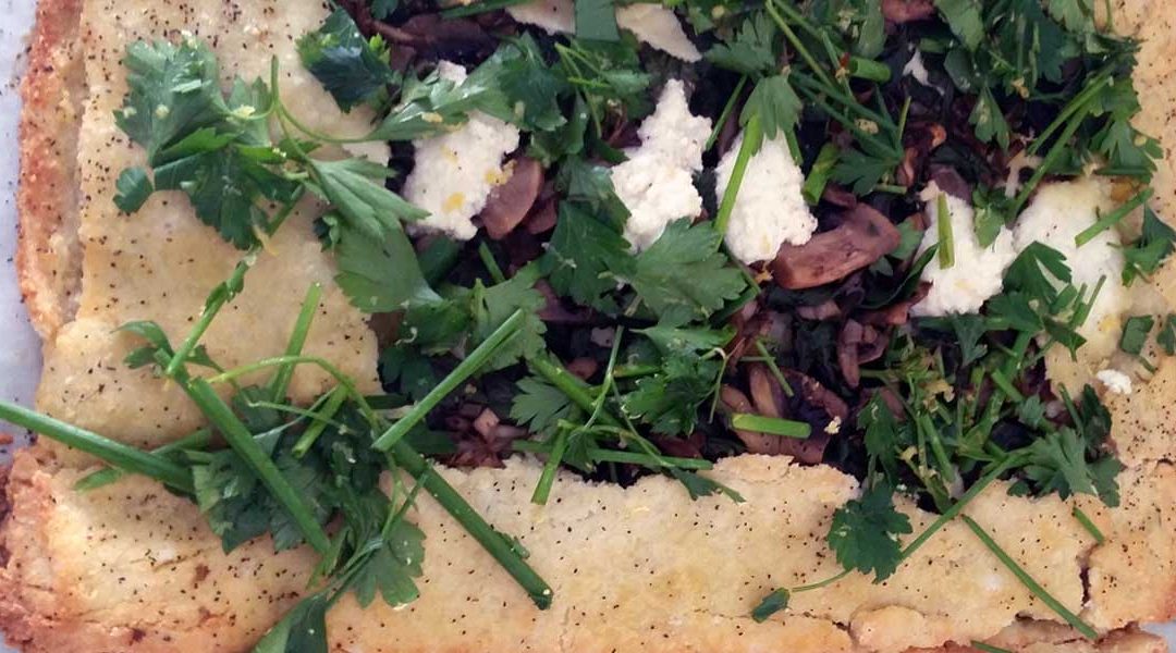 Swiss Chard & Mushroom Galette