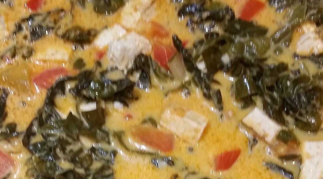 Thai Red Curry with Sweet Potato Noodles